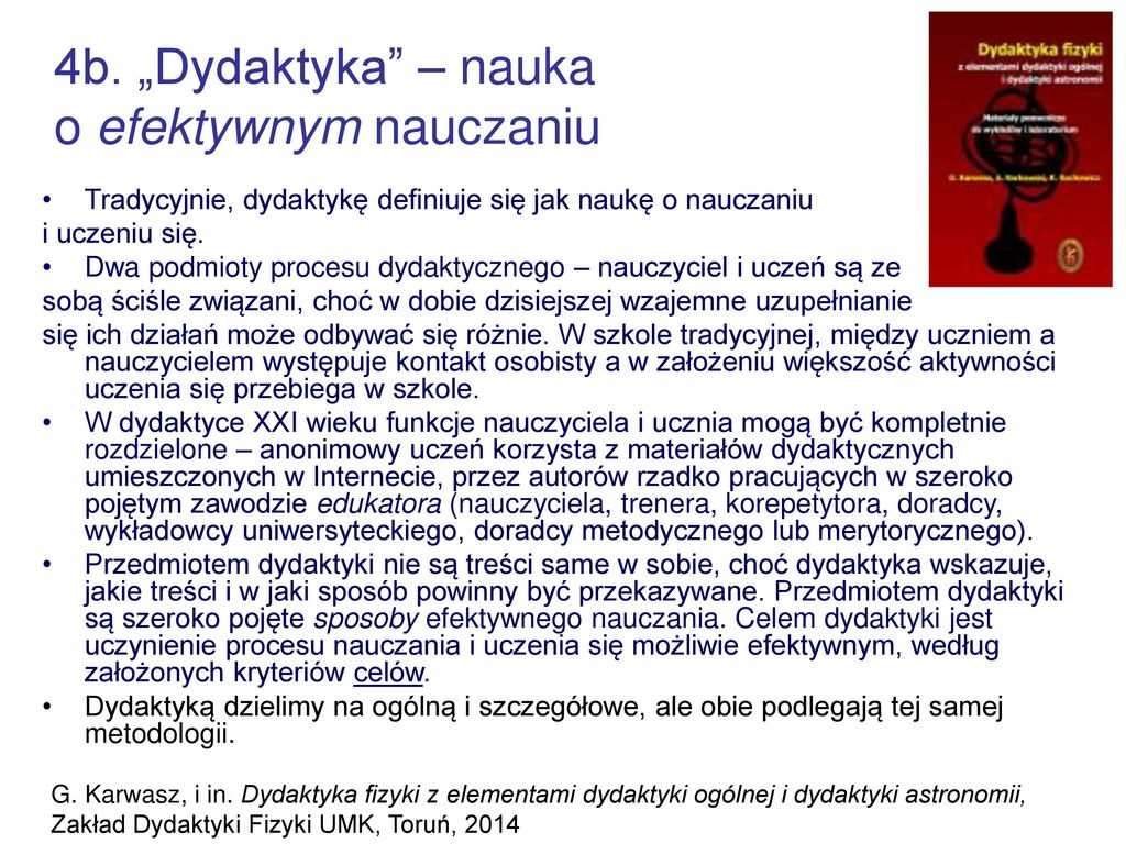 Wstęp do dydaktyki kognitywistycznej ppt pobierz